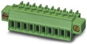 MC 1,5/14-STF-3,81, Съемная клеммная колодка, 3.81 мм, 14 вывод(-ов), 28AWG до 16AWG, 1.5 мм², Винт, 8 А MC 1,5/14-STF-3,81, Съемная клеммная колодка, 3.81 мм, 14 вывод(-ов), 28AWG до 16AWG, 1.5 мм², Винт, 8 А