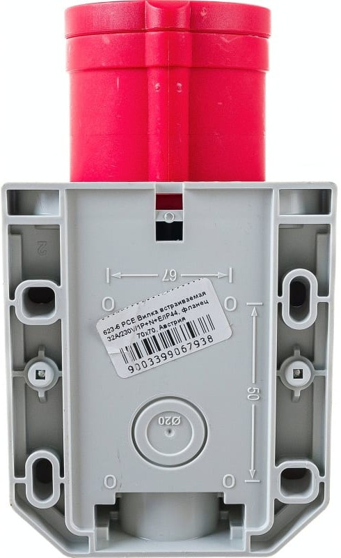 114-6, Разъем: питания AC, трехфазный; гнездо; "мама"; 16А; 400ВAC