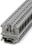 0790530, OTTA2.5 Series Grey Feed Through Terminal Block, Single-Level, Bolt Termination