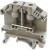 0790530, OTTA2.5 Series Grey Feed Through Terminal Block, Single-Level, Bolt Termination