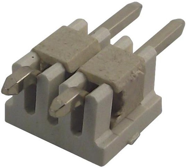 BG301-02-A-0540-L-B, Board to Board &amp; Mezzanine Connectors 2w, 2.54mm Pth Header, SIL, SMT, Horiz, GF, LCP Natural, T+R+C