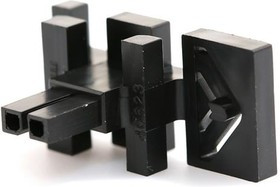 46623-0201, Conn Housing RCP 2 POS 3mm Crimp ST Panel Mount Black Micro-Fit 3.0 BMI™ Bag