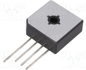 BR158L, Диодный мост: однофазный, Urmax: 800В, If: 15А, Ifsm: 300А, BR-25L