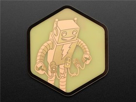 3712, PCB Coaster - LEDs and Adabot