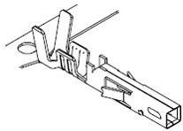 46018-1541, Контакт, Mini-Fit® Plus HMC, Серия 46018, Гнездо, Обжим, 18 AWG, Контакты с Покрытием из Золота