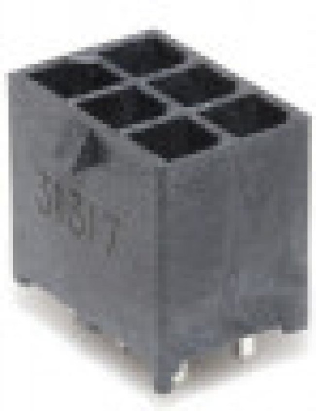 76829-0106, Mega-Fit Series Straight Through Hole PCB Header, 6 Contact(s), 5.7mm Pitch, 2 Row(s), Shrouded