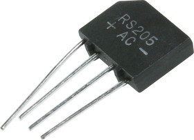 KBP206 (RS205), Диодный мост 2А 600В [KBP]