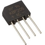 KBP206 (RS205), Диодный мост 2А 600В [KBP]