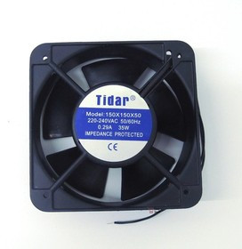 Вентилятор Tidar RQA15050HST / RQA 15050HST 220V 0.23/0.22 150x150x51