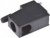 MHDSSK-P-9-L-K, MHDSSK-T/P Series ABS Angled, Straight D Sub Backshell, 9 Way, Strain Relief MHDSSK-P-9-L-K, MHDSSK-T/P Series ABS Angled, Straight D Sub Backshell, 9 Way, Strain Relief