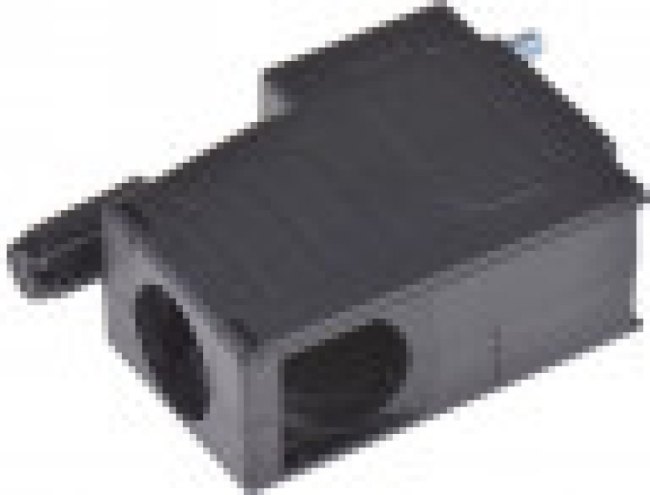 MHDSSK-P-9-L-K, MHDSSK-T/P Series ABS Angled, Straight D Sub Backshell, 9 Way, Strain Relief MHDSSK-P-9-L-K, MHDSSK-T/P Series ABS Angled, Straight D Sub Backshell, 9 Way, Strain Relief