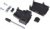 MHDSSK-P-9-L-K, MHDSSK-T/P Series ABS Angled, Straight D Sub Backshell, 9 Way, Strain Relief MHDSSK-P-9-L-K, MHDSSK-T/P Series ABS Angled, Straight D Sub Backshell, 9 Way, Strain Relief