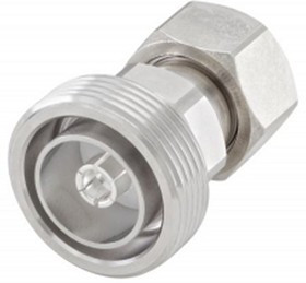 60K164-S00N1, Straight 50 Coax Adapter 7/16 Socket to 4.3-10 Plug 8.3GHz