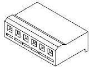 09-50-1081, Headers &amp; Wire Housings 8P .156 HOUSING SPOX