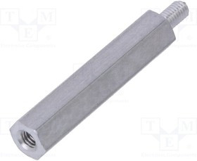 TFM-M3X30/DR235, Дистанцирующая стойка с резьбой, 30мм, Внутр.резьба: M3