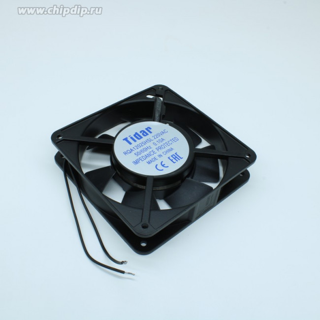 RQA 12025HSL 220VAC, Осевой вентилятор AC TIDAR с подшипником скольжения, RQA, 12025HSL, 220 В