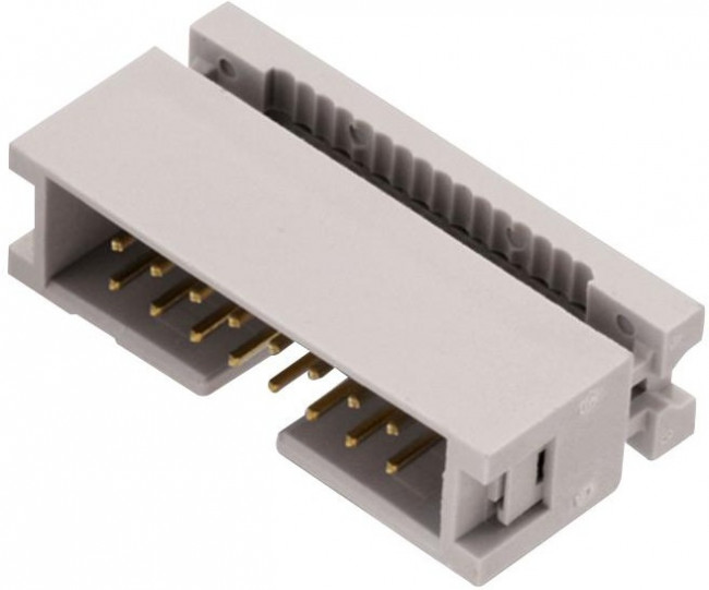 61202025821, 20-Way IDC Connector Plug for Cable Mount, 2-Row
