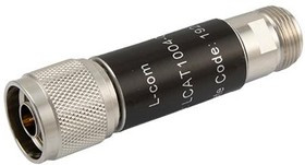LCAT1004-01, RF ATTENUATOR, 2W/1, N PLUG-JACK, 50 OHM