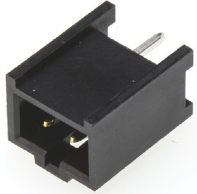 0901361202, Conn Shrouded Header (4 Sides) HDR 2 POS 2.54mm Solder ST Top Entry Thru-Hole C-Grid III™ Tray