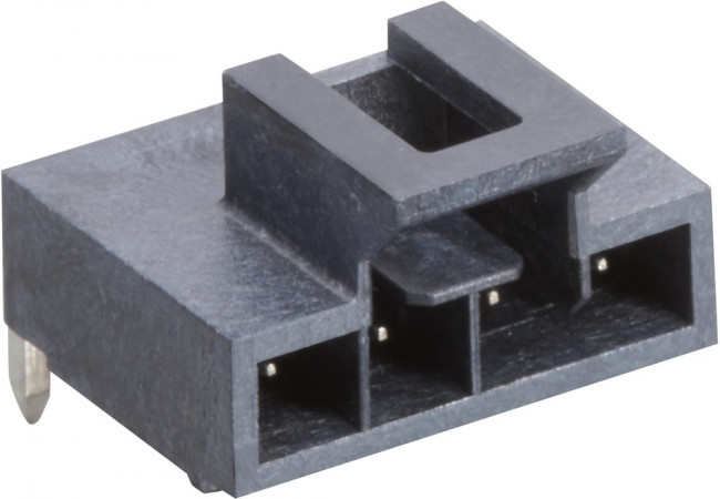 105313-1106, Headers & Wire Housings NanoFit RA Hdr TH SR 6Ckt Tin Blk 105313-1106, Headers & Wire Housings NanoFit RA Hdr TH SR 6Ckt Tin Blk