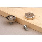 Магнитное крепление со сквозной внутренней резьбой Н25 (М5)