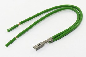 Клемма розетка, 2,8x0,5, 2L110 , латунь луженая, защелка Клемма розетка, 2,8x0,5, 2L110 , латунь луженая, защелка