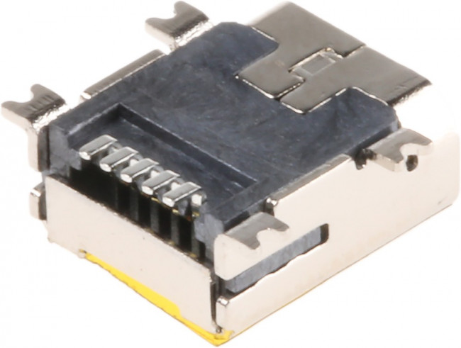 651305142821, Right Angle, SMT, Socket Type Micro AB 2.0 USB Connector 651305142821, Right Angle, SMT, Socket Type Micro AB 2.0 USB Connector