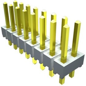 HTSW-105-07-SM-D, Headers &amp; Wire Housings High Temperature PCB Header Strips, 0.100" pitch