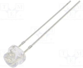 OSG3DA56A1A, LED; 4.8mm; bluish green; 2180?3000mcd; 100°; Front: convex