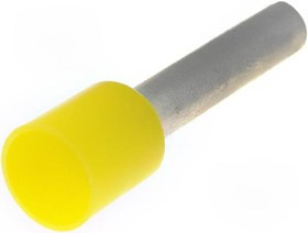 TUL-RI-06018, Втулочный; изолированный; медь; Изоляция: полиамид; 6мм2