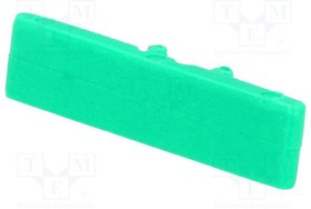 OZG-2.5-GN, Держатель, ZG-G2.5, зеленый, Шир: 5мм, полиамид, -25-100°C