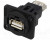 CP30208N, Адаптер USB, конусное отверстие, Гнездо USB Типа A, Гнездо USB Типа A, USB 2.0, FT Series