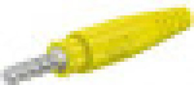 15.0001-24, Yellow Plug Banana Plug - Crimp, 600V