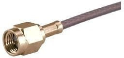 11_SMA-50-2-27/111_NE, RF Connectors / Coaxial Connectors SMA straight cable plug(m)