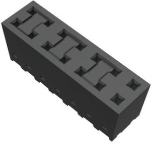 901512114, Conn Socket Strip RCP 14 POS 2.54mm Solder ST Top Entry Thru-Hole C-Grid Tube