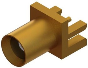 8821-60020, RF Connectors / Coaxial Connectors BZ Female Edge Launch Conn