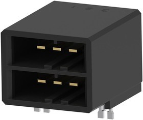 1-178137-2, Прямоугольный разъем, Dynamic D-3100M, 6 контакт(-ов), Штыревой Разъем, 3.81 мм