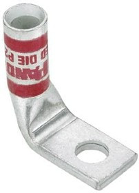 LCA2-14F-Q, Terminals Copper Comp Lug 1H #2 AWG