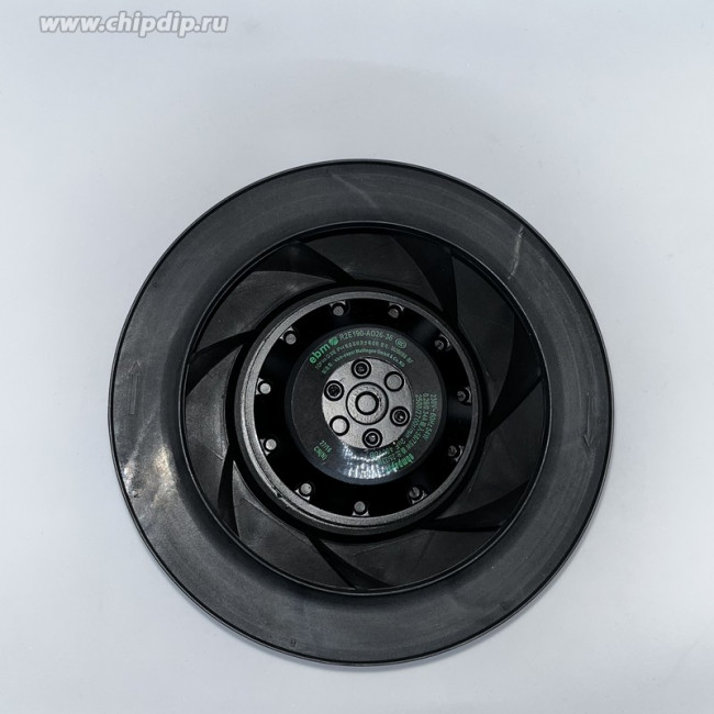 Вентилятор Ebm R2E190-AO26-36 230V 0.26/0.34A 58/75W (двигатель M2B068-BF)