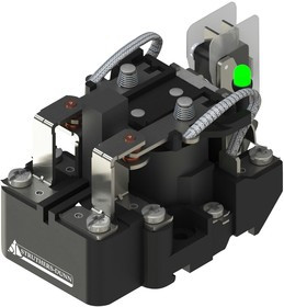 450XBX4069-110/125VDC, RELAY, 125VDC, 40A, DPDT, DIN RAIL