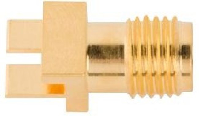 901-10511-1, RF Connectors / Coaxial Connectors SMA ST End Launch JK High Freq .010 Pin