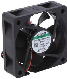 MF60202VX-A99-A, Вентилятор осевой; 24ВDC; 60x60x20мм; 43,2куб.м/ч; 39дБА; Vapo