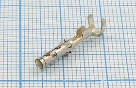 Клемма наконечник на кабель розетка "I" , 1,6мм, 1-2,5мм2, DJ223-1,6A Клемма наконечник на кабель розетка "I" , 1,6мм, 1-2,5мм2, DJ223-1,6A