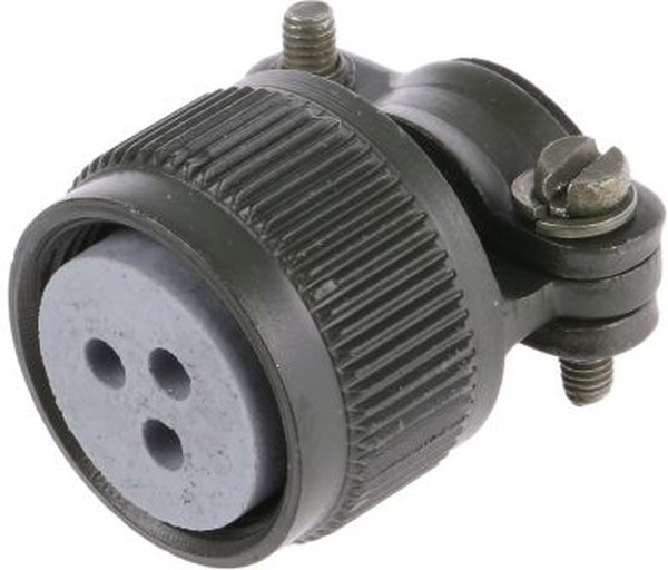 62GB-585-12-03S, Зажим круглого разъема, с втулкой и гайкой, 12, Алюминий, Серия 62GB