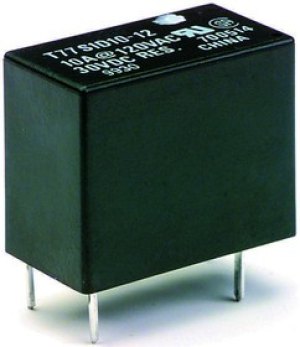 T77V1D10-12, General Purpose Relays 10 AMP 12VDC SPST NO