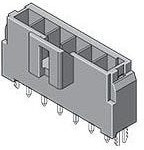 172287-2306, Headers &amp; Wire Housings ULTRAFIT 3.5MM 6CKT HDR VT SGL F NAT30AU