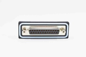 CDFV7W2113L451, D-Sub Mixed Contact Connectors 7W2 vert solder M FL 4-40 boardlock 40Amp