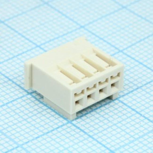 511910400, Корпус разъема, гнездо 4 pin, шаг 2,5мм