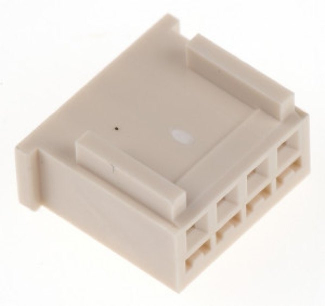 511910400, Корпус разъема, гнездо 4 pin, шаг 2,5мм
