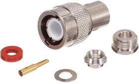 R166005000, RF Connectors / Coaxial Connectors C / STRAIGHT PLUG CLAMP TYPE CABLE 5/50